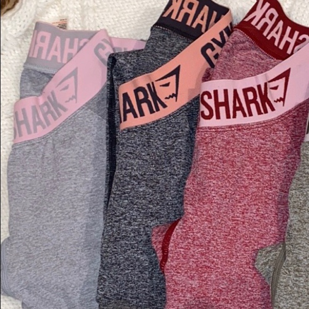 Gymshark flex leggings - 3 pairs
